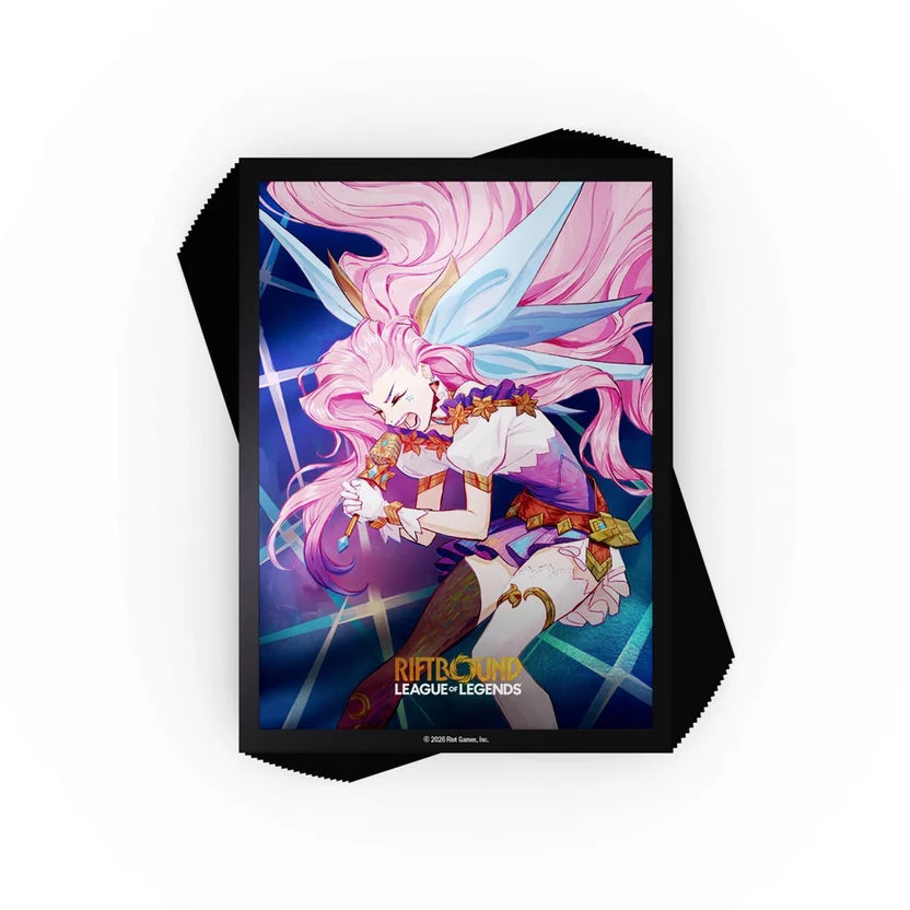 Riftbound TCG: Radiance Art Sleeves 3: Seraphine Starry-Eyed Songstress (100CT)