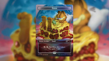 Secret Lair Drop: Secret Lair X Garfield: Lasagna Food Token - Traditional Foil Edition - Secret Lair Drop Series (SLD)