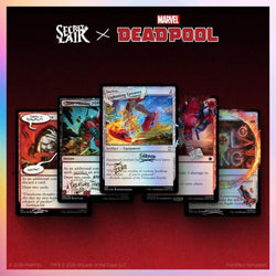 Secret Lair Drop: Secret lair X Marvel's Deadpool: I Fixed It (You're Welcome) - Traditional Foil Edition - Secret Lair Drop Series (SLD)