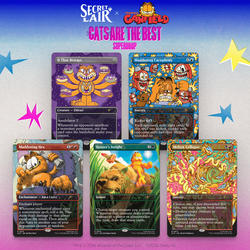 Secret Lair Drop: Secret Lair X Garfield: Our Only Thought is to Entertain You - Non-Foil Edition - Secret Lair Drop Series (SLD)