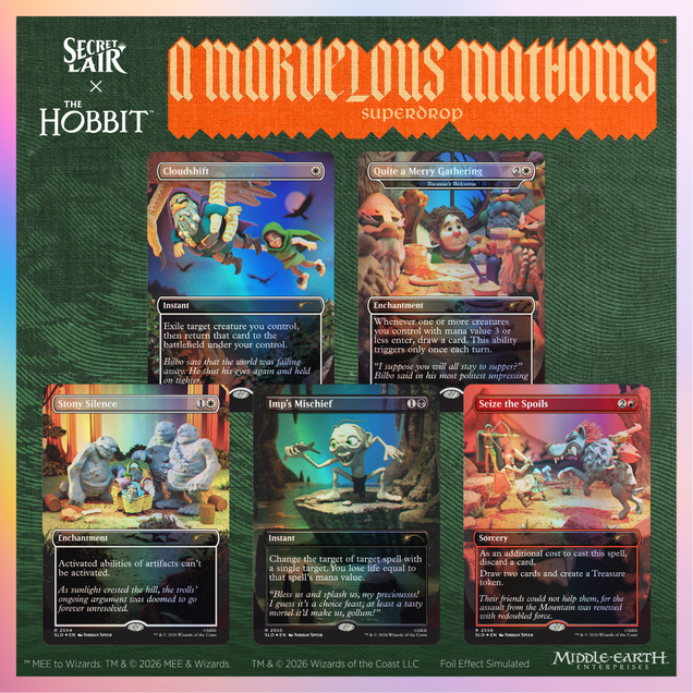 Secret Lair x The Hobbit: Over the Edge of the Wild - Traditional Foil Edition - Secret Lair Drop Series (SLD)