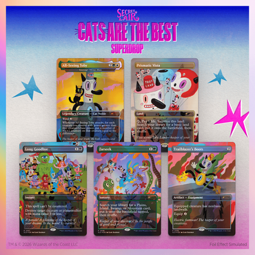 Secret Lair Drop: Toby's Journey By Gary Baseman - Traditional Foil Edition - Secret Lair Drop Series (SLD)