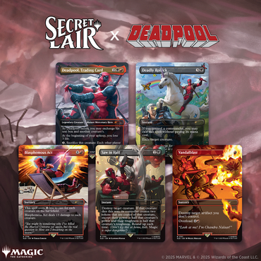 Secret Lair Drop: Secret Lair x Marvel's Deadpool:- Non-Foil Edition - Secret Lair Drop Series (SLD)