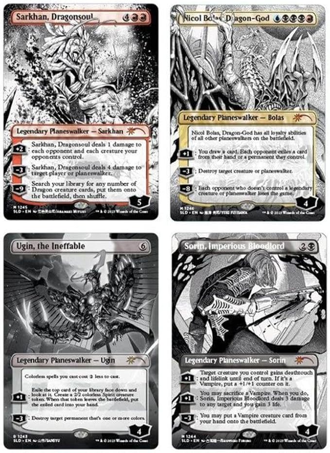 Secret Lair Drop: More Borderless Planeswalkers (WPN Exclusive) - Traditional Foil Edition - Secret Lair Drop Series (SLD)