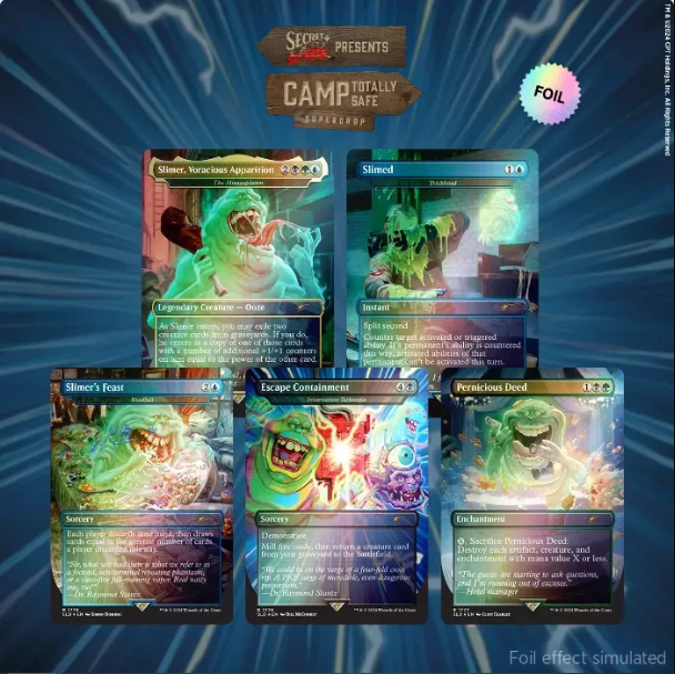 Secret Lair Drop: Secret Lair x Ghostbusters: Slimer - Non-Foil Edition - Secret Lair Drop Series (SLD)