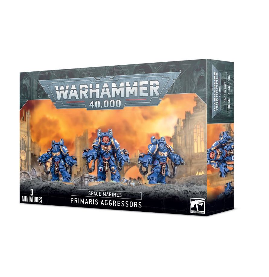Space Marines: Aggressor Squad (Primaris Aggressor)