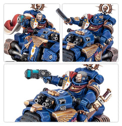 Space Marines: Captain (On a Bike)