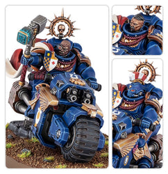 Space Marines: Captain (On a Bike)