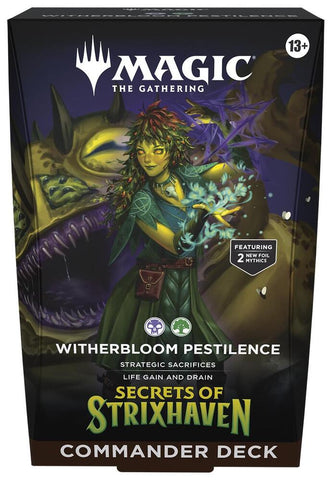Secrets of Strixhaven (SOS): Commander Deck - Witherbloom Pestilence