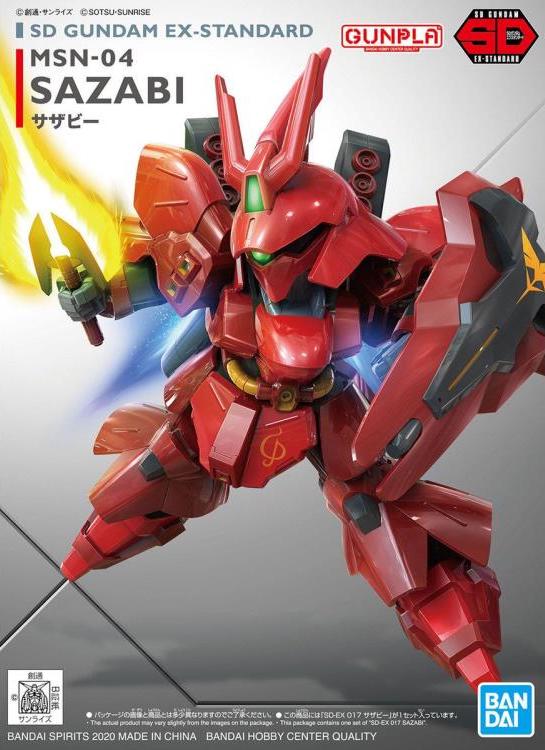 Gunpla: SDEX-Standard 17 Sazabi