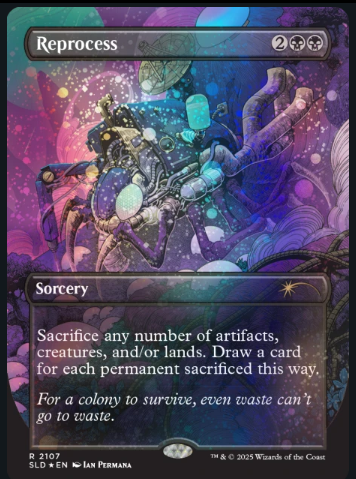 Secret Lair x Chaos Vault Drop: Alien Auroras (Galaxy Foil) - Secret Lair Drop Series (SLD)