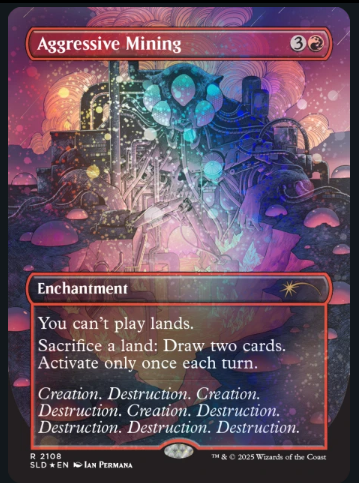 Secret Lair x Chaos Vault Drop: Alien Auroras (Galaxy Foil) - Secret Lair Drop Series (SLD)