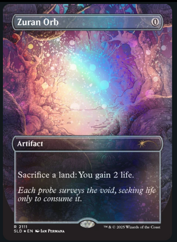 Secret Lair x Chaos Vault Drop: Alien Auroras (Galaxy Foil) - Secret Lair Drop Series (SLD)