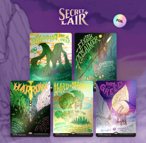 Secret Lair Drop: Garden Buds - Rainbow Foil Edition - Secret Lair Drop Series (SLD)