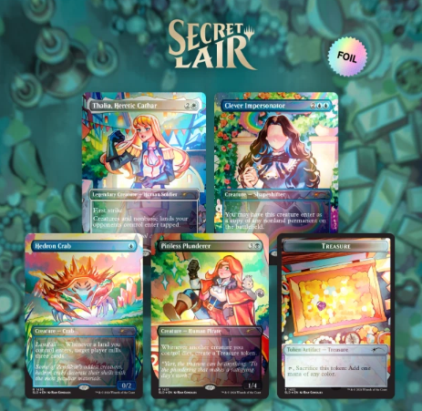 Secret Lair Drop: Pick 'Em and Stick 'Em - Rainbow Foil Edition - Secret Lair Drop Series (SLD)