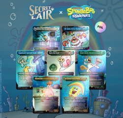 Secret Lair Drop: Spongebob Squarepants: Legends of Bikini Bottom - Rainbow Foil Edition - Secret Lair Drop Series (SLD)