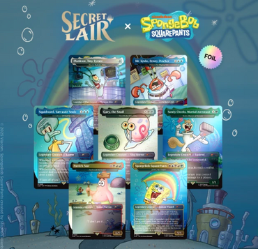 Secret Lair Drop: Spongebob Squarepants: Legends of Bikini Bottom - Rainbow Foil Edition - Secret Lair Drop Series (SLD)