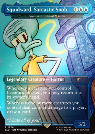 Secret Lair Drop: Spongebob Squarepants: Legends of Bikini Bottom - Rainbow Foil Edition - Secret Lair Drop Series (SLD)