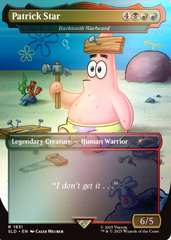 Secret Lair Drop: Spongebob Squarepants: Legends of Bikini Bottom - Rainbow Foil Edition - Secret Lair Drop Series (SLD)