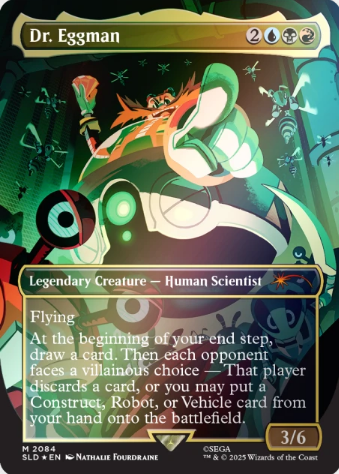 Secret Lair x Sonic the Hedgehog Superdrop: Friends & Foes (Rainbow Foil) - Secret Lair Drop Series (SLD)