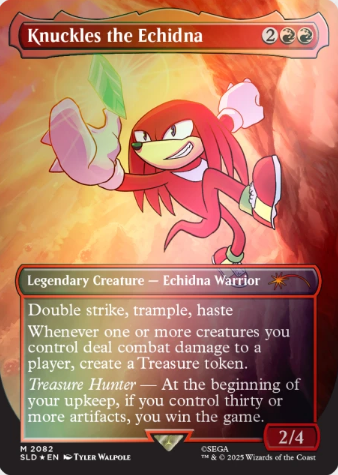 Secret Lair x Sonic the Hedgehog Superdrop: Friends & Foes (Rainbow Foil) - Secret Lair Drop Series (SLD)