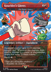 Secret Lair x Sonic the Hedgehog Superdrop: Turbo Gear (Non-Foil) - Secret Lair Drop Series (SLD)