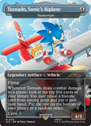 Secret Lair x Sonic the Hedgehog Superdrop: Turbo Gear (Non-Foil) - Secret Lair Drop Series (SLD)