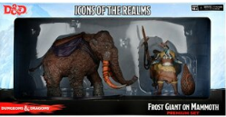 Dungeons & Dragons Miniatures: Icons of the Realms - Snowbound - Frost Giant & Mammoth