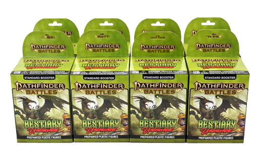 Pathfinder Battles Miniatures: Bestiary Unleashed Booster Brick (8)