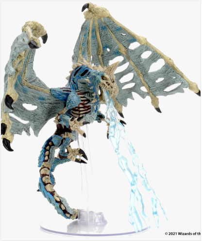 D&D: Icons of the Realms - Boneyard - Adult Blue Dracolich