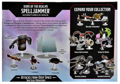 D&D: Icons of the Realms - Spelljammer - Adventures in Space - Attacks from Deep Space