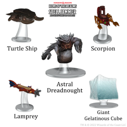 D&D: Icons of the Realms - Spelljammer - Adventures in Space - Attacks from Deep Space