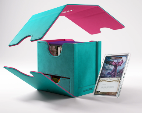 GAMEGENIC: SIDEKICK PRO 100+ XL CONVERTIBLE TEAL AND PINK