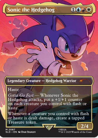 Secret Lair x Sonic the Hedgehog Superdrop: Friends & Foes (Non-Foil) - Secret Lair Drop Series (SLD)