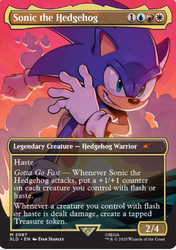 Secret Lair x Sonic the Hedgehog Superdrop: Friends & Foes (Non-Foil) - Secret Lair Drop Series (SLD)