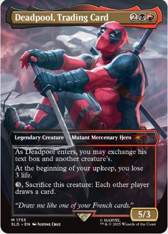 Secret Lair Drop: Secret Lair x Marvel's Deadpool:- Non-Foil Edition - Secret Lair Drop Series (SLD)