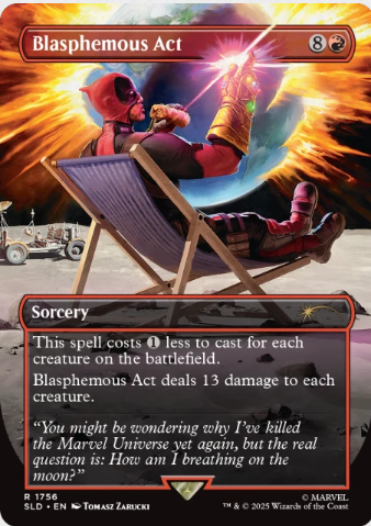Secret Lair Drop: Secret Lair x Marvel's Deadpool:- Non-Foil Edition - Secret Lair Drop Series (SLD)