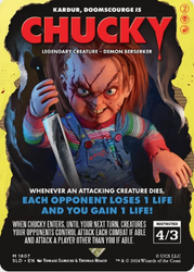 Secret Lair Drop: Secret Lair x Chucky - Non-Foil Edition - Secret Lair Drop Series (SLD)