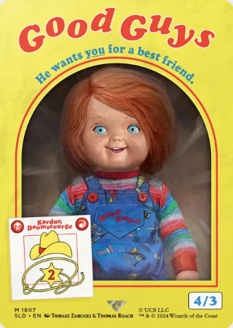 Secret Lair Drop: Secret Lair x Chucky - Non-Foil Edition - Secret Lair Drop Series (SLD)