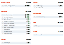 Core Set 2021 - Garruk Planeswalker Deck - Core Set 2021 (M21)