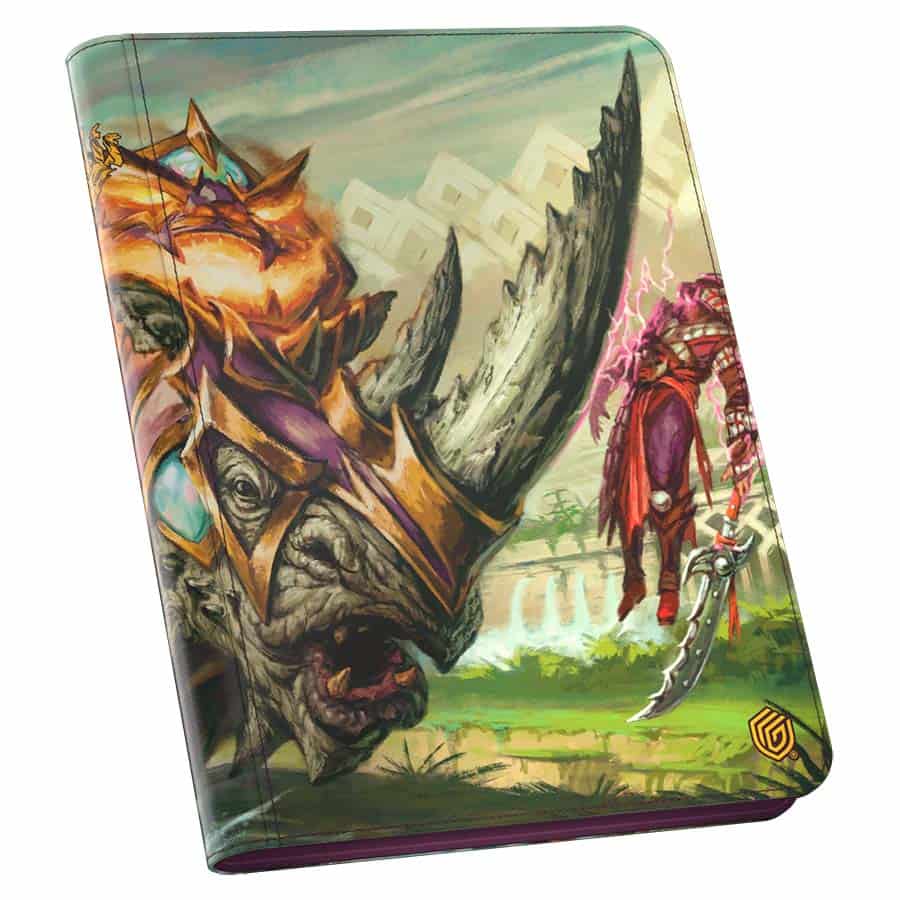 Magic the Gathering: Zipfolio 360 Xenoskin: Tarkir: Dragonstorm Series: Skirmish Rhino