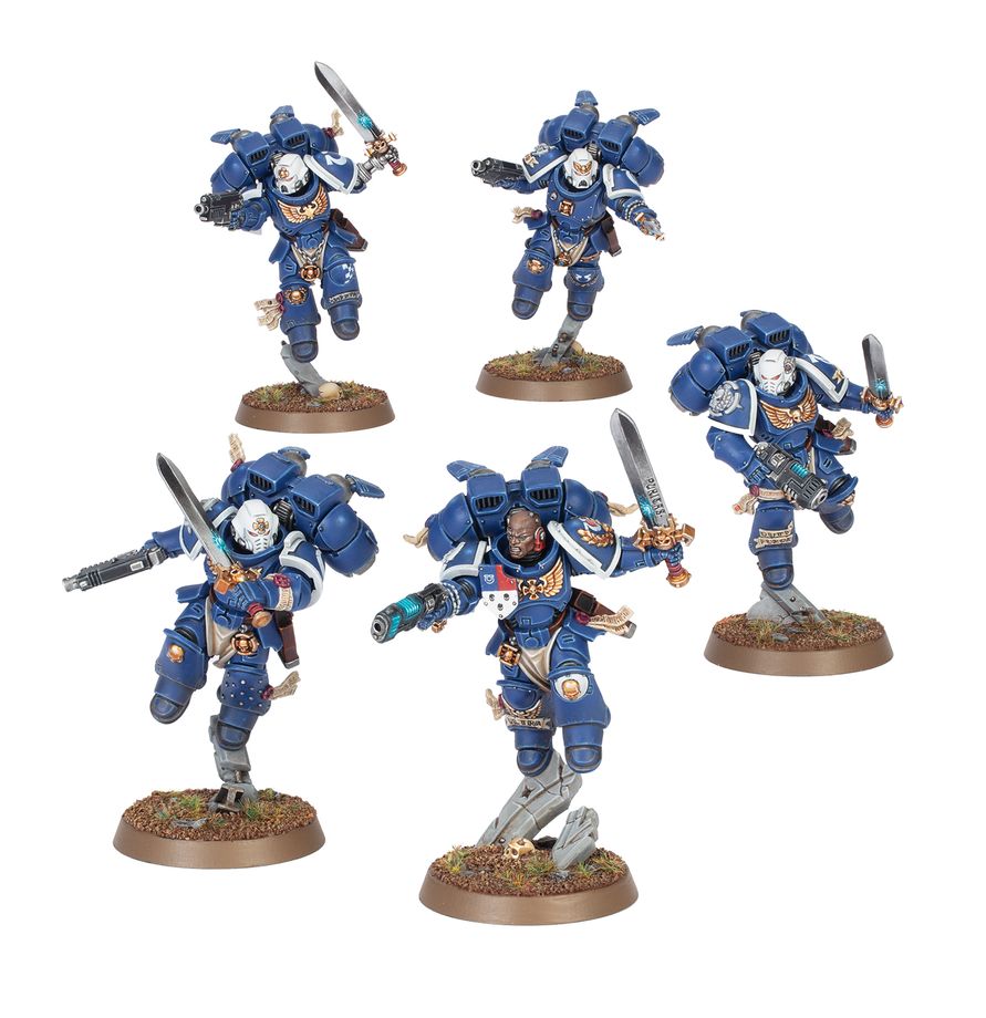 Space Marines: Vanguard Veteran Squad (with jump packs)