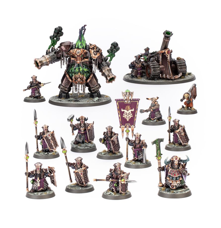 Warhammer Age of Sigmar: Spearhead: Helsmiths of Hashut – Helforge Host