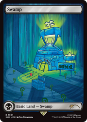 Secret Lair Drop: Our Boss is on Vacation Superdrop: Spongebob Squarepants: Lands Under the Sea - Non-Foil Edition - Secret Lair Drop Series (SLD)