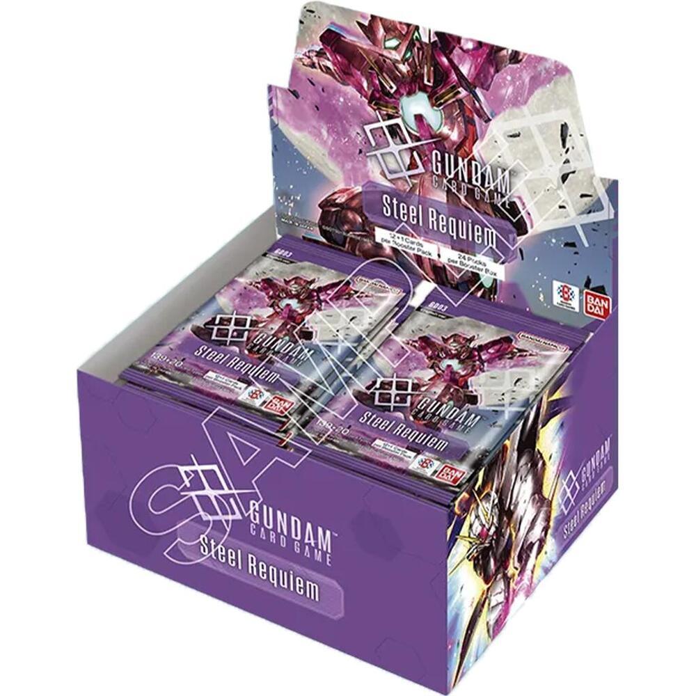 Gundam Card Game: Steel Requiem Booster Box - Steel Requiem (GD03)