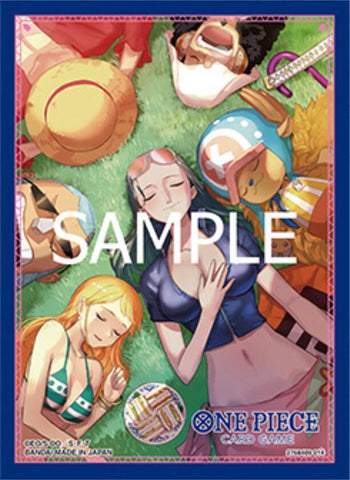 One Piece Card Game Official Sleeves: TCG+ Store Edition Vol.3 - Nico Robin (70-Pack) - Bandai Card Sleeves