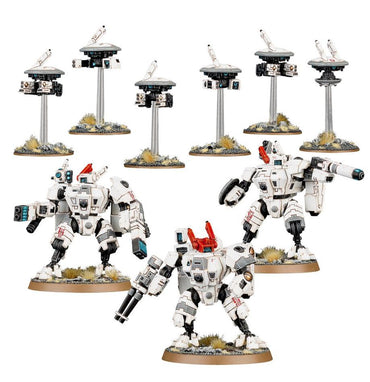 T'au Empire: XV8 Crisis Battlesuits