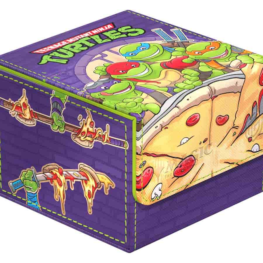Ultimate Guard: Magic the Gathering: TMT Teenage Mutant Ninja Turtles: Sidewinder 133+ Xenoskin Pizza Box