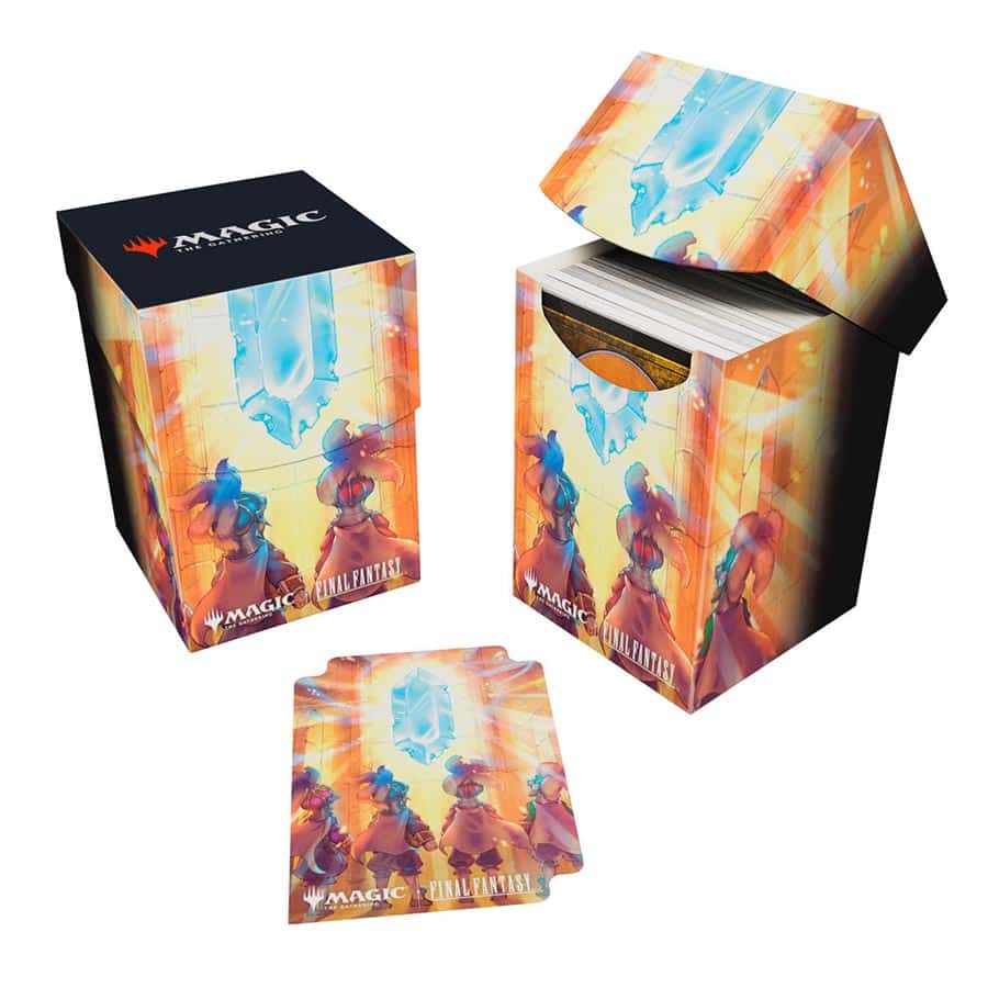 Ultra PRO: Magic The Gathering: Universes Beyond: Final Fantasy: 100+ Deck Box The Crystal's Chosen