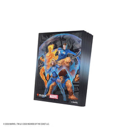 GAMEGENIC: MAGIC THE GATHERING: MSH MARVEL SUPER HEROES: PREMIUM ART SLEEVES: THE FANTASTIC FOUR